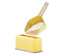 Set di spatole per lettiera per gatti, paletta per lettiera in plas-tic, pratico setaccio per sabbia per animali domestici, versatile, facile da pulire, 26,4 x 12,5 cm, ideale per gatti di tutte le