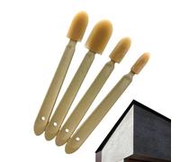 Set di spatole per mastice - Applicatore per malta da 4 pezzi | Strumento per calafataggio - Kit di strumenti per guarnizioni in silicone, finitura per giunti di precisione, bagno, cucina, finestra, l