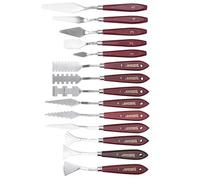 Set di Spatole per Pittura Pittura a Olio Pala Coltello Raschietto Strumenti Coltello per Pittura a Olio Texture Coltello Pittura a Olio Raschietto Acrilico Coltello Speciale per