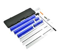 Set Di Spatole Per Superfici, Utensile A Spatola (20 Cm, 40 Cm, 60 Cm, 80 Cm, 100 Cm) E Asta Telescopica Da 86 Cm A 270 Cm, Utensile A Spatola In Valigetta Con Ergonomia Per Ampie Aree Di Lavoro