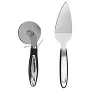 Set di spatole tagliapizza Coltello e vanga per pizza in acciaio inossidabile con manico antiscivolo Utensile professionale per tagliare la pizza per domestica e pizzeria