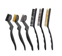 Set di spazzole a filo 6pcs per la pulizia di saldatura scolastica e strumenti
