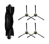 Set di spazzole a rullo e spazzole laterali per aspirapolvere robot Lefant U180 M1 LS1 N3 e per robot aspirapolvere OKP K8 progettati per una pulizia affidabile su vari tipi di pavimenti e angoli