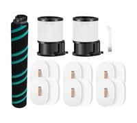Set di spazzole a rullo per filtro di ricambio, per Shark Cordless PowerDetect IP1251 IP3251 IP1255QTL include filtri HEPA post motore e gruppi di filtri pre-motore in schiuma e feltro