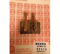 Set di Spazzole (Carbone) Bsx 59 Sostituisce 1007014117 per Opel-Bmw-Porsche-Vw