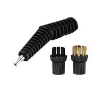 Set di spazzole con ugello compatibili con la testina della spazzola in ottone e nylon for scopa a vapore, accessori di ricambio for la pulizia domestica