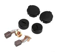 Set di spazzole di carbone con coperchi e per modelli CB430 BGA450 BGA452 DGA452 BJS160 BJS161, porta spazzole in metallo per manutenzione utensili elettrici