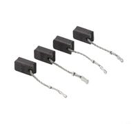Set di spazzole di carbone per smerigliatrice angolare da 1200 W GWS12-125S/GWS12-150S E64 6 x 10 x 17 mm, parti di ricambio compatibili con utensili elettrici Bosch, 4 pezzi