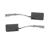 Set di spazzole di carbone per smerigliatrici angolari Bosch, 5 x 10 x 17 mm, in lega di grafite/rame, con terminali in ottone, compatibili con serie GWS 1000, PWS 1000, GKS, PKS, GGS, GPO, GRB e PWR