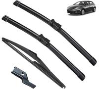 Set di spazzole e Bracci tergicristallo Posteriori Adatti per Fiat Bravo 2 II Fiat Ritmo 2007-2016 24 Pollici + 18 Pollici + 12 Pollici, Sostituzione del Gruppo tergicristallo.