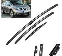 Set di spazzole e Bracci tergicristallo Posteriori Adatti per Nissan Murano MK2 Z51 2008-2014 26 Pollici + 16 Pollici + 12 Pollici, Sostituzione del Gruppo tergicristallo.