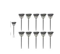 Set Di Spazzole For Ruote In Filo D'acciaio Da 10/20 Pezzi, Spazzole For Ruote Lucidanti Compatibili Con Gli Accessori For Utensili Rotanti Dremel, Utensili For Lucidatura Dei Metalli(10pcs)