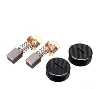Set di spazzole in carbonio con supporto, tappo e coperture per CB430, BHP460, BHR200, BGA452, per trapani a batteria da 14,4 V/18 V, martelli SDS-Plus, smerigliatrici angolari (tipo 3)