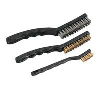 Set Di Spazzole In Filamento Sealey AK9801 Per Ingegneri Auto 3 Pezzi