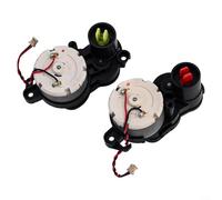 Set di spazzole laterali di ricambio compatibile per ECOVACS Robot Aspirapolvere Accessorio per la pulizia della casa Include motore sinistro e destro per prestazioni efficienti di spazzamento di