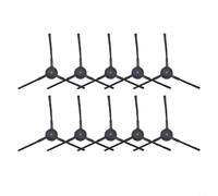 Set di spazzole laterali di ricambio per Cecotec per Conga per robot aspirapolvere X50 10 Count componenti in plastica e nylon per affidabilità operativa