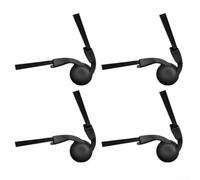 Set di spazzole laterali di ricambio per Xiaomi per mijia H50 per Pro Robot Cleaner - Setole in nylon Accessori per utensili angolari Confezione da 6 (4 pezzi)