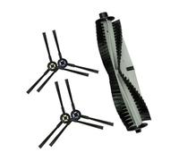Set di spazzole laterali e rulli for SilverCrest SSR1 SSRA1 A9 A7 A80 Plus A10s L100 Robot aspirapolvere Pulizia profonda angoli e bordi Parti di ricambio
