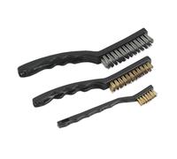 Set Di Spazzole Metalliche Sealey Per Ingegneri Auto 3 Pezzi AK9801