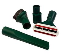 Set di spazzole per aspirapolvere, 4 pezzi, adattatore ovale, adatte per Vorwerk Folletto VK 130 131 135 136 140 150, Tiger 252 260 265 270
