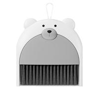 Set di spazzole per cartoni animati - piccola pala per polveri, utilizza ampiamente la spazzola a mano | strumento di pulizia compatto per l'ufficio scolastico, spazzino da banco a casa, set di pin