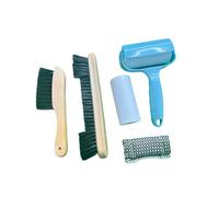 Set di spazzole per la Pulizia del Tavolo da Biliardo con Manico in Legno, Accessori per Biliardo, Pratico detergente per Feltro per Tavolo da, Legna