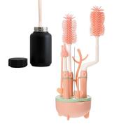 Set di spazzole per la pulizia delle bottiglie, spazzola per la pulizia delle bottiglie | Spazzola per la pulizia delle bottiglie portatile - Set di pulizia della spazzola della bottiglia e della