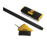 Set Di Spazzole Per Patio E Decking Roughneck 52-090 3 Pezzi