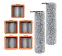Set di spazzole per pulizia e filtro HEPA per aspirapolvere Uwant D5/D5 Pro/D100/A60/V8/V10, progettati per un'efficace rimozione della polvere (B)