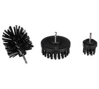 Set di spazzole per trapano per pulizia auto CAR Detailing Drill Brush 3 Hard, 3 pezzi