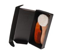 Set di spazzole portatili per bambini, morbide setole in lana, delicate sul cuoio capelluto, include pettine e spazzola da bagno, sicuro, facile da trasportare, regalo per bambini