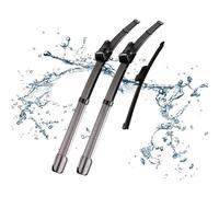 Set di spazzole tergicristallo Anteriori e Posteriori per Cupra, per per Seat, per Ateca KH7 2016, 2017, 2018, 2019, 2020, 2021, 2022, 2023, Parabrezza, Grafite, Accessori per Auto