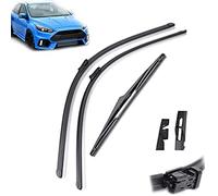 Set di spazzole tergicristallo per Parabrezza Anteriore da 3 Pezzi, per, Ford, per Focus 3 Hatchback 2011 2012 2013 2014 2015 2016 2017 tergicristallo 28"+28"+12"