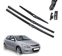 Set di spazzole tergicristallo per Parabrezza Anteriore per Auto da 3 Pezzi, per Hyundai I30 2007 2008 2009 2010 tergicristallo 24 "+ 18" + 12 "tergicristalli