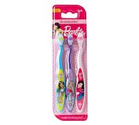 Set di spazzolini da denti da bambina con setole morbide, 3 pezzi