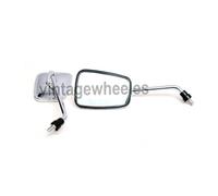 Set Di Specchi Laterali Cromati Per Moto Universali