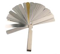 Set di spessimetri a 32 lame, in acciaio inox, 0,02-,00 mm, per messa a punto motore, punterie e cuscinetti,