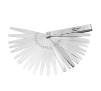 Set di spessimetri in acciaio inox metriche e standard spessimetri affusolati strumento di misurazione industriale