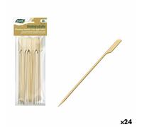 Set di Spiedini per Barbecue Algon Bambù 20 Pezzi 18 cm [24 Unità]