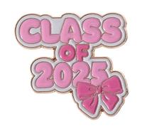 Set di spilla con tappi finali in lega elegante spilli da risvolto per cappelli 2025 laureati celebrare tappi alla moda clip, Taglia unica, come descritto