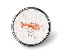 Set di spille a forma di gamberetto, spille a tema nautico, spille a bottone a tema oceano, spille per zaino a tema spiaggia, spille carine e alla moda in stile mediterraneo per giacche e vestiti, reg