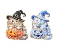 Set di spille da bavero stagionali | Spille a forma di zucca con dettagli in lega lucida per cappotto, colletto, sciarpa, borsa, indossare durante le foto del