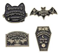 Set di spille esagonali con dinosauro, 4-6 pezzi, Klein, Metallo non prezioso