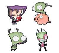 Set di spille esagonali con dinosauro, 4-6 pezzi, Klein, Metallo non prezioso