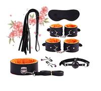 Set di spille giocattolo per coppie con cinturino super morbido B`S'D`M 7 pezzi arancione