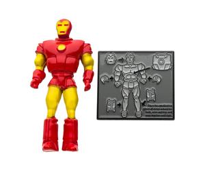 Set Di Spille In Smalto Retro Di Azione Marvel 80 Anni | IRON MAN