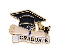 Set di spille smaltate per lauree, spille smaltate da bavero, per studenti, spille per scialle, maglioni, lauree, souvenir, badge per risultati accademici