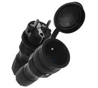 SET DI SPINA E PRESA IP54 ESTREMA NERA - E+97-0003