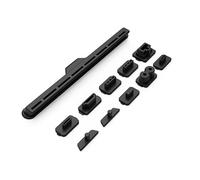 Set di spine antipolvere in silicone la console di gioco per PS5 Slim, copertura antipolvere a rete filtro antipolvere protezione spina per Playstation 5 Slim Disc&Digital Edition (Bianco)