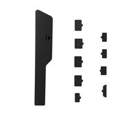 Set di spine antipolvere in silicone per PS5 slim, spina antipolvere, spina protettiva antipolvere, kit accessori di ricambio per riparazioni, 9PCS